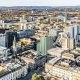 Aerial view of how the Blythswood Quarter development will look when completed