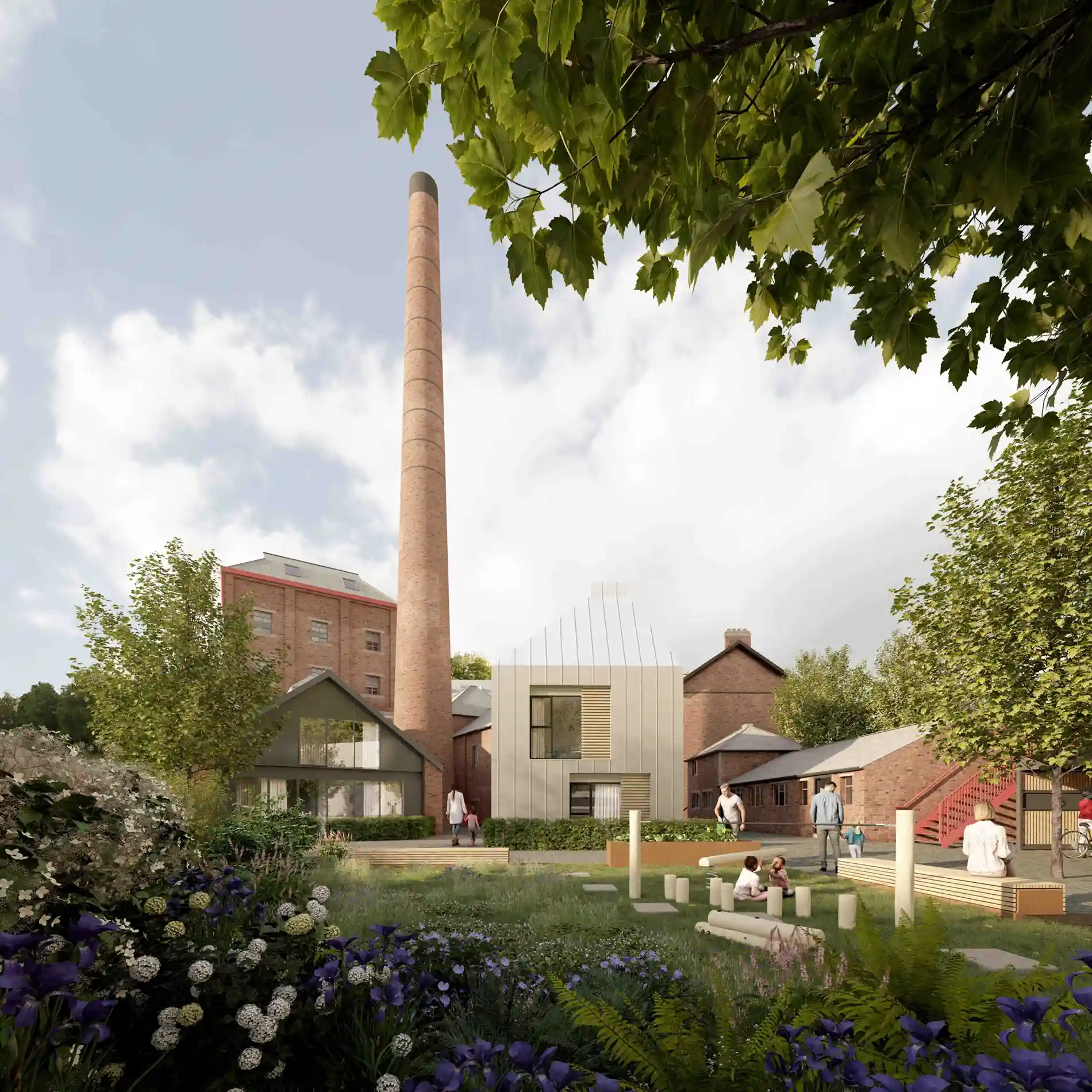 Artist’s impression of the proposed Caledonian Brewery redevelopment